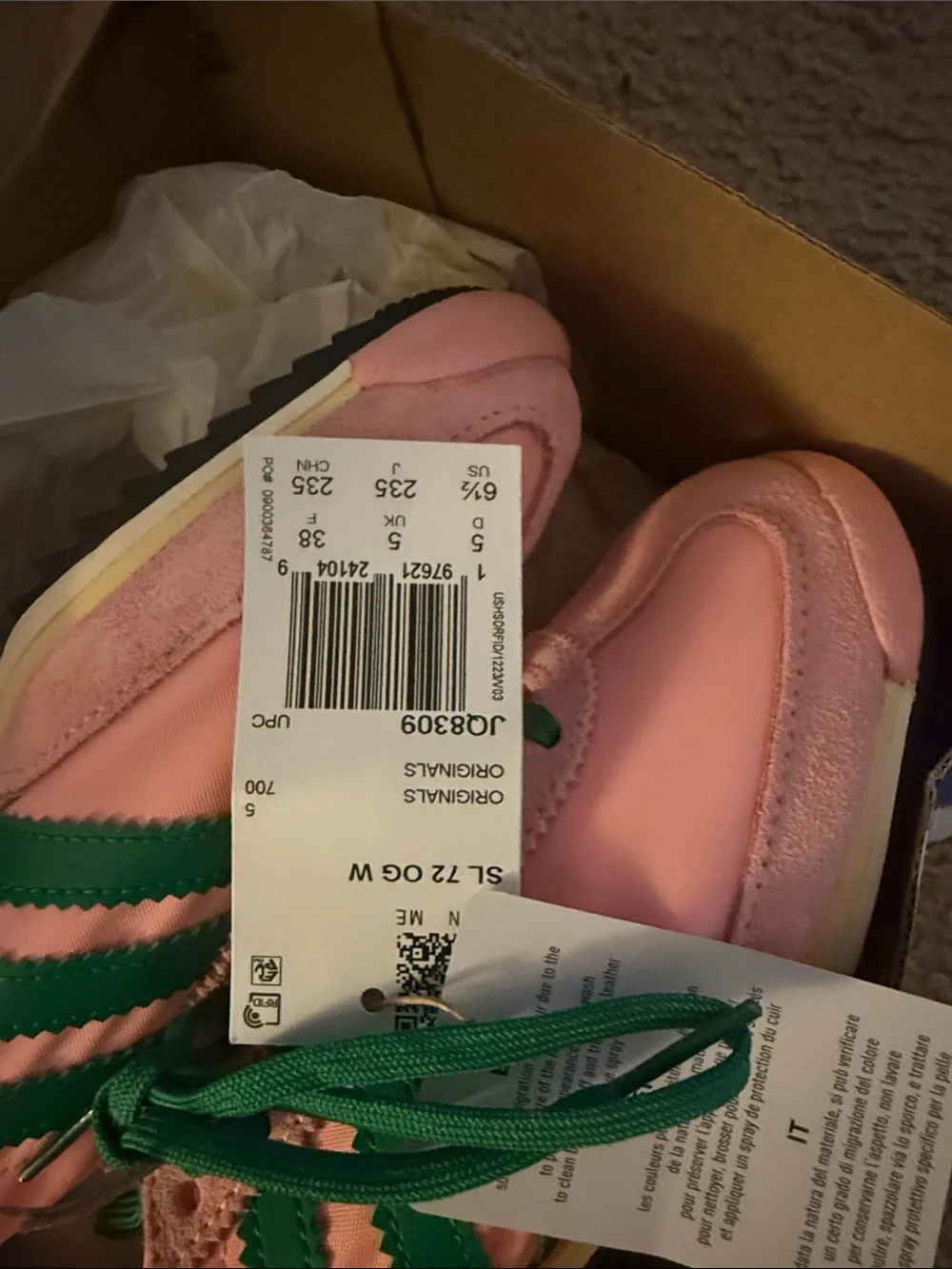 Brand new!!! Adidas Women’s SL 72 OG size 6 1/2